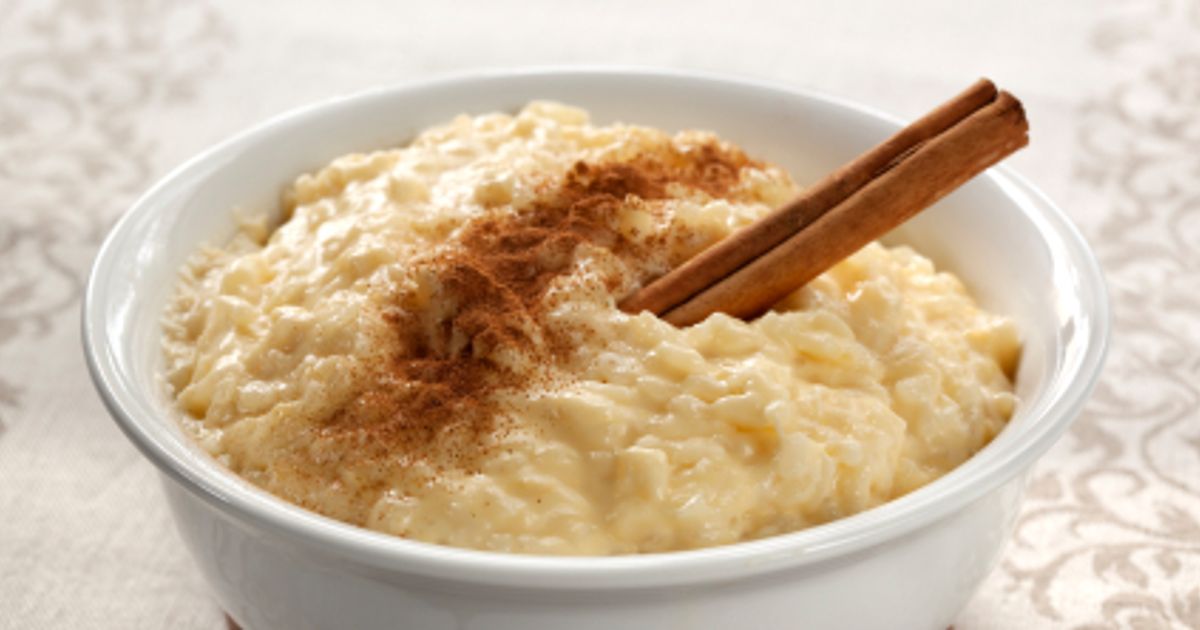 Creamy OvenBaked Rice Pudding recipe Today's Parent