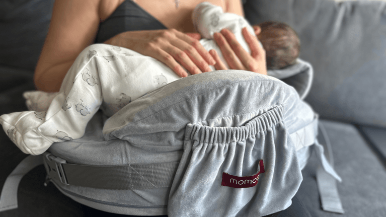 Momcozy MaxSupport Nursing Pillow Review: A Game-Changer for Breastfeeding Comfort