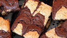 Marbled Peanut Butter Brownies