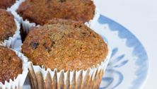 Big Batch Banana Bran Muffins