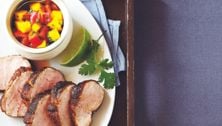 Tropical Pork Tenderloin with Mango Salsa