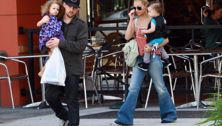 Nicole Richie & fam: Toy shopping in style