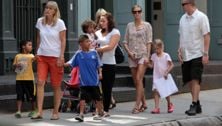 Heidi Klum on her kids' curly hair!