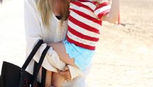 Nicole Richie & Harlow Madden "liking a good breeze"