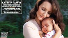 Official photos of Kristin Davis and her new baby Gemma Rose