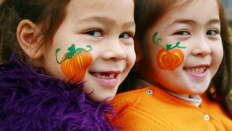 School-age Halloween games
