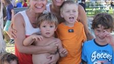 Celebrity Chef Cat Cora's perfect family day