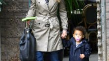 Ellen Pompeo and Stella Luna do lunch
