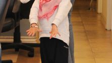 Celebrity kids love their mani-pedis!