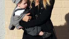 Another day, another hat for Rachel Zoe's stylish little man