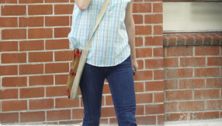 Natalie Portman out and about