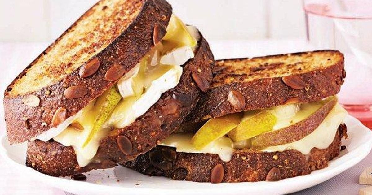 Pear and brie grilled cheese Today's Parent