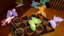 A "springtime" birthday party