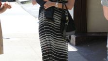Rachel Zoe and baby Skyler go for a stylish lunch