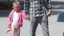Ben Affleck takes Violet to ballet (cute!)