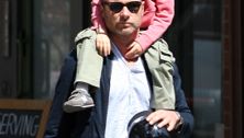 Liev Schreiber...kids on his shoulders?