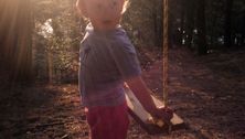 The simplicity of a child’s swing