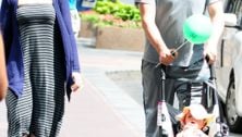 Vince Vaughn & family out and about!