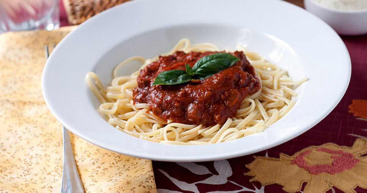 Quick and Thick Spaghetti Sauce Today's Parent