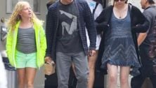 Anna Paquin, Stephen Moyer & Lilac: Bump watch!