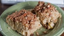 Apple Walnut Coffee Cake