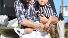 Selma Blair & baby Arthur Saint: Twinsies!