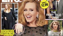 Adele: Bump watch — and wedding ring?