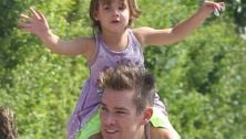 Mark McGrath and his adorable family