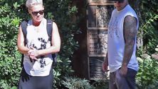 Pink, Carey Hart and Willow in love in Paris!