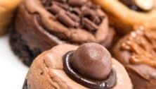 Black-Bottom Banana Mini Cheesecakes