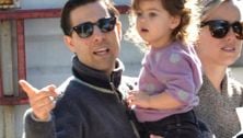 Jason Schwartzman and family at the farmers' market