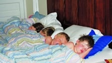 Why co-sleeping worked in our house