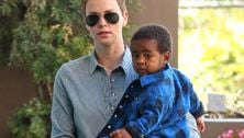 Charlize Theron and baby Jackson: Indoor playground outing