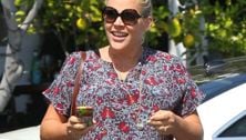 Spotted: Pregnant Busy Philipps (thankful for Kim Kardashian)