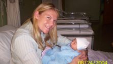The moment I found out I was pregnant