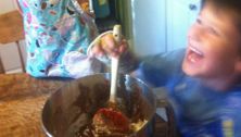 The wonderful chaos of baking with kids