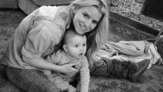 Jessica Simpson photos: Selfies with Ace Knute