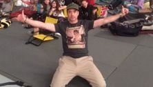 Robert Downey Jr. Captain America birthday party (photo!)