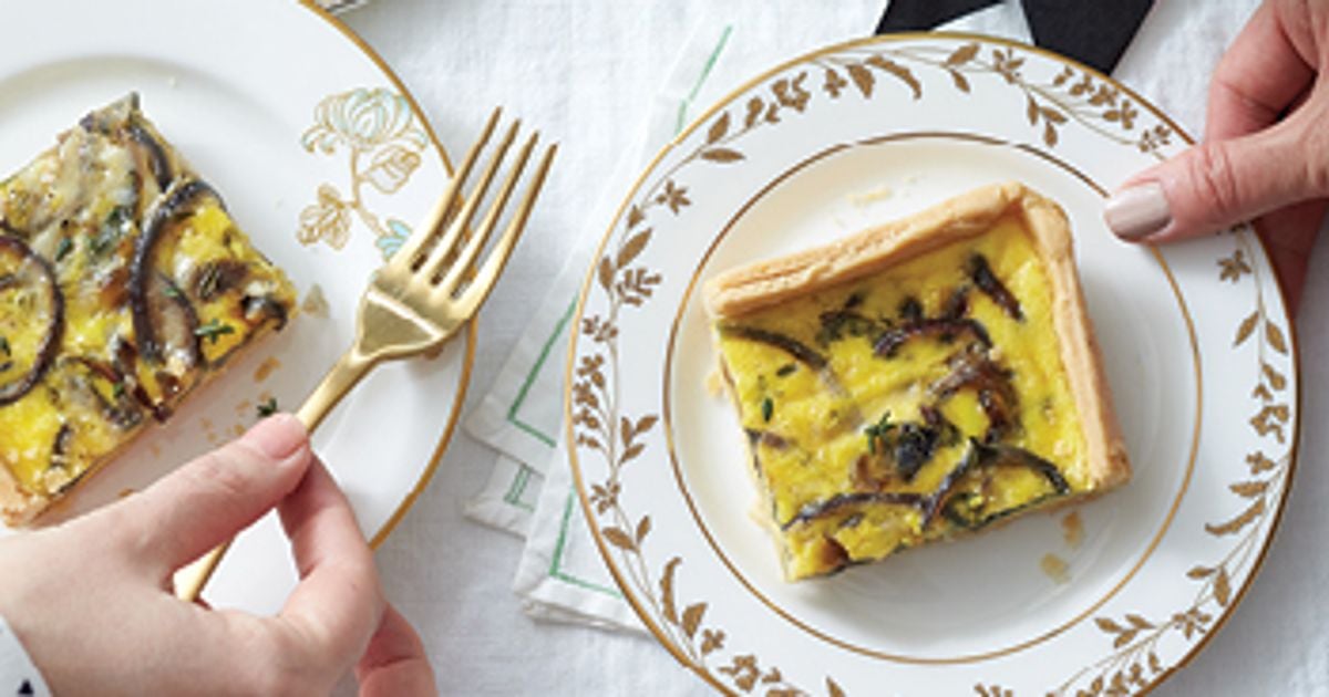 French Onion Pan Quiche Today's Parent