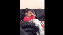 Little girl gets emotional watching The Lion King—we feel you, kid