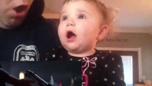 Watch the cutest babies react to new Star Wars trailer!
