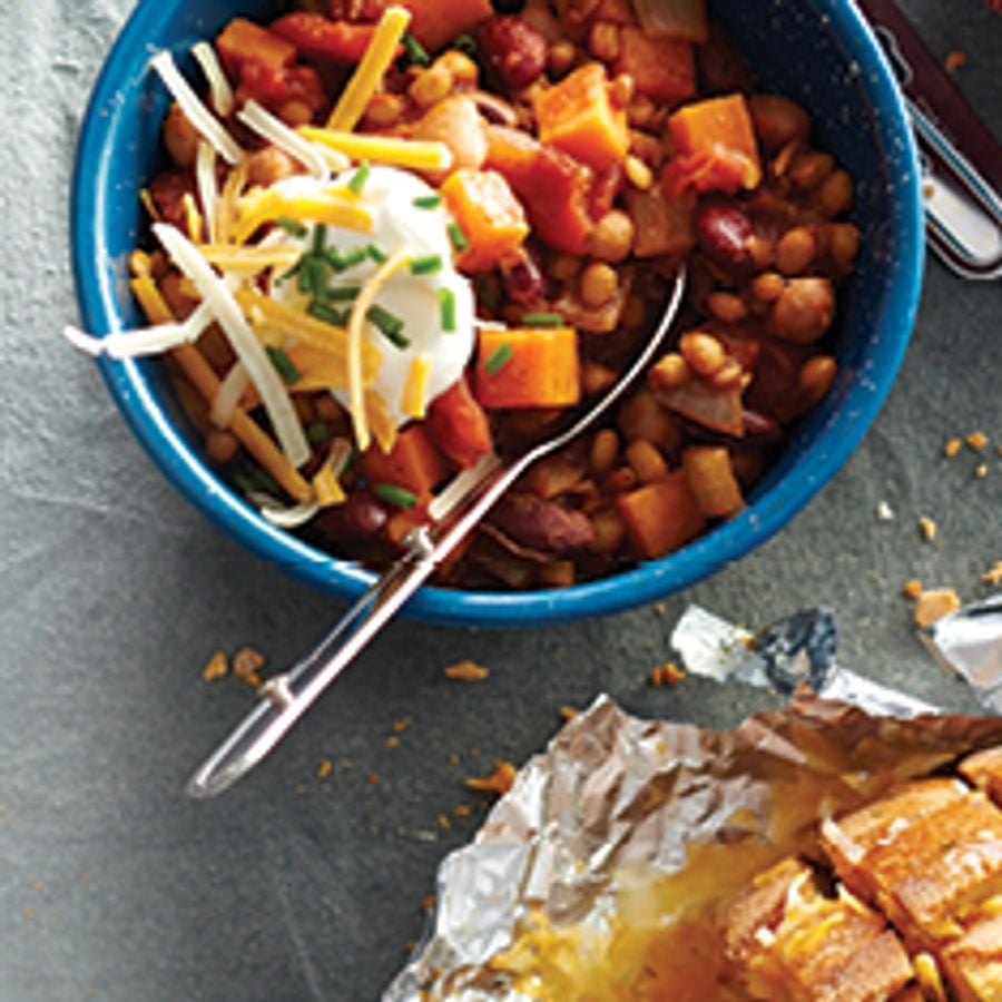Make-Ahead Lentil Chili-image