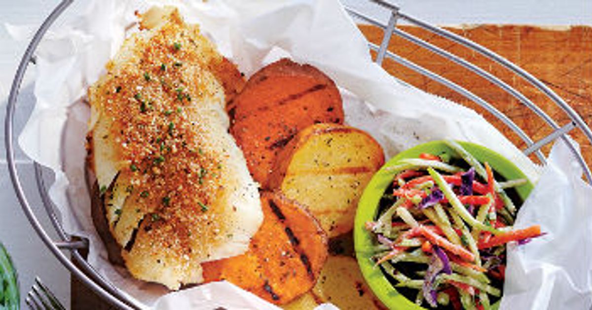 Grilled Fish 'n' Chips - Today's Parent