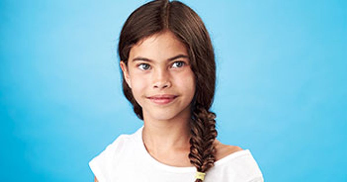 Various festive braids on kids - pigtails, fishtail, French braid etc.