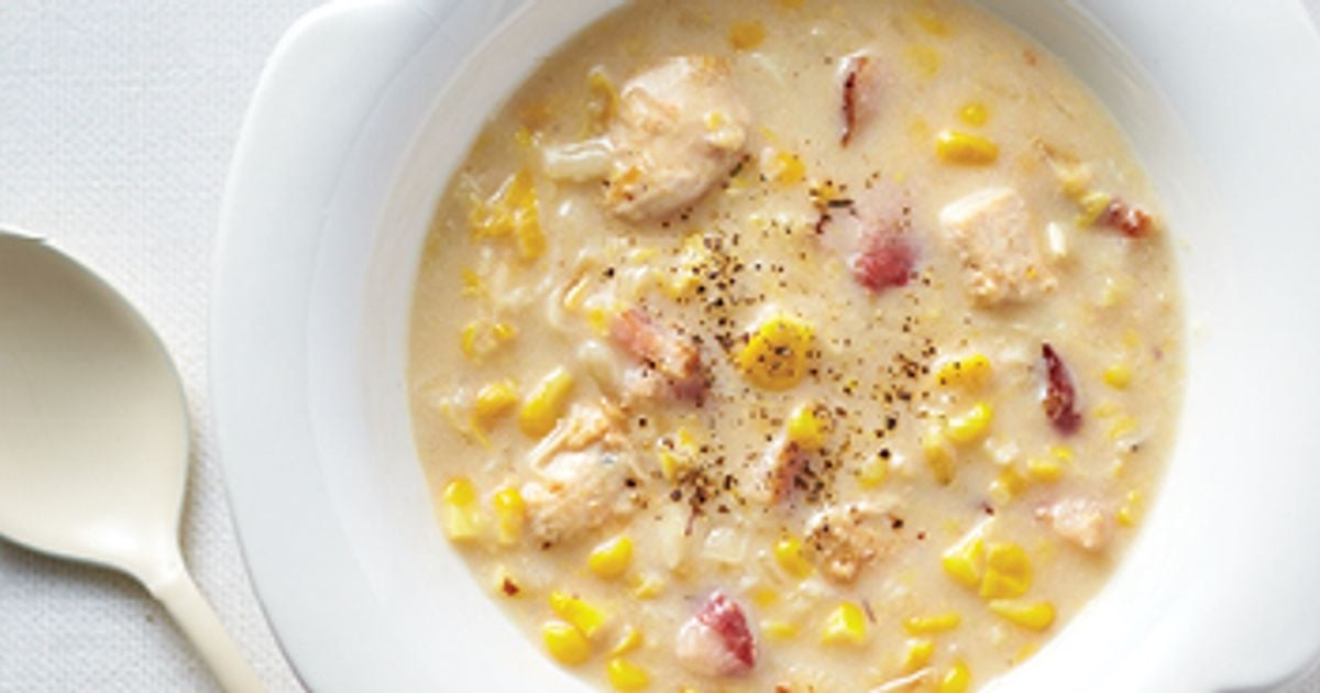 Corn Chowder with Chicken and Bacon - Today's Parent
