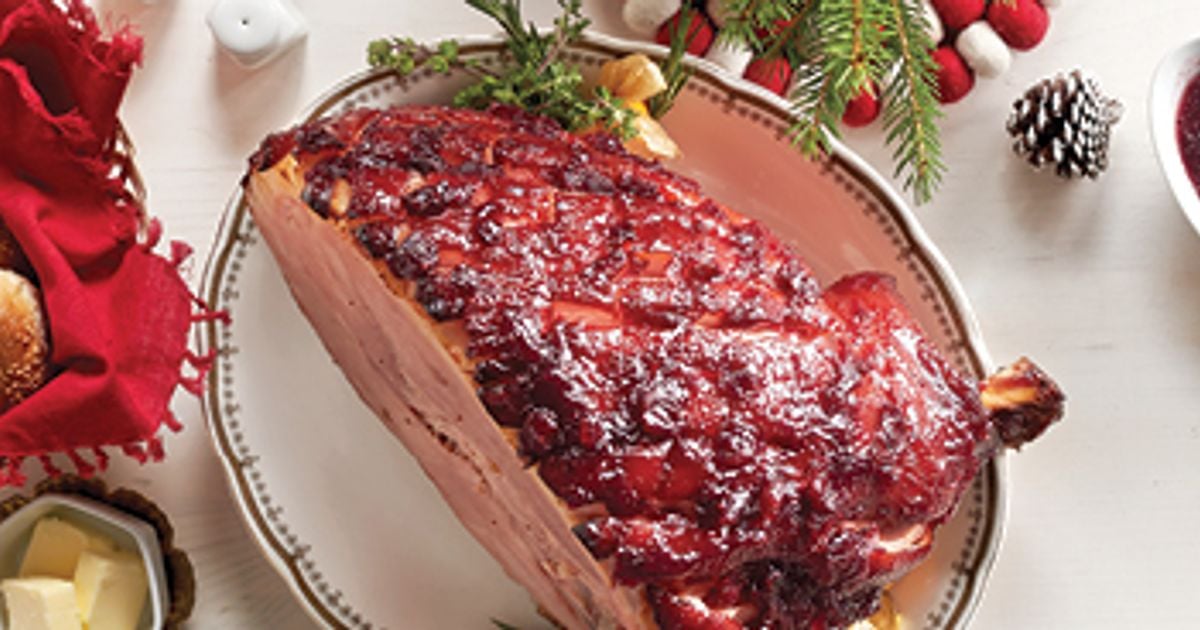 CranberryCider Glazed Ham Today's Parent
