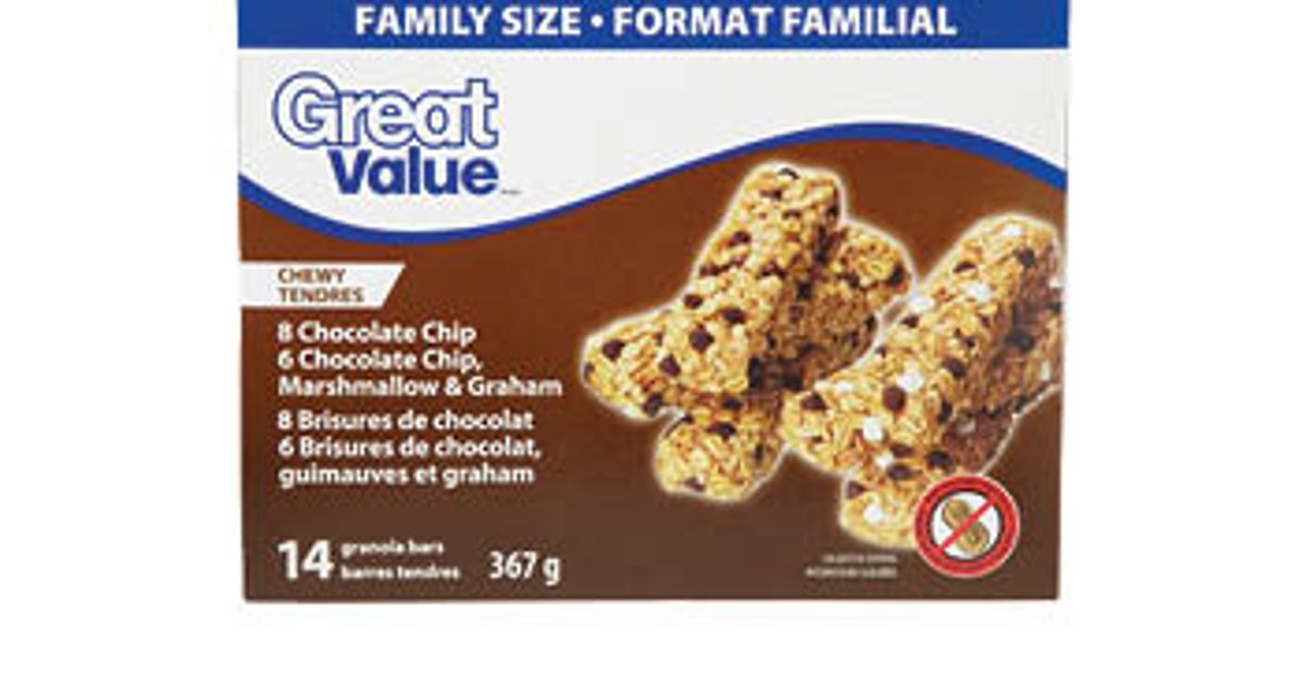 Great Value Granola Bars, Family Size Today's Parent