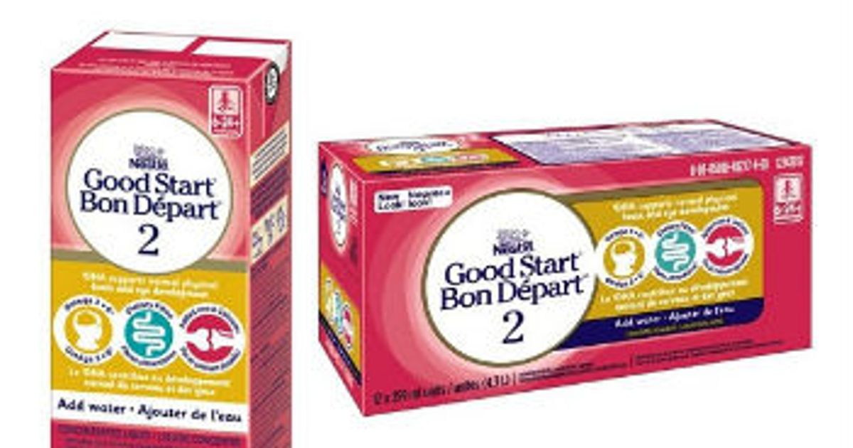 Recall: Nestle Good Start 2 Concentrated Liquid Infant Formula - Today ...