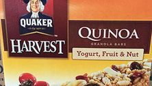 Recall: Quaker Canada recalls Quaker Harvest Brand quinoa granola bars