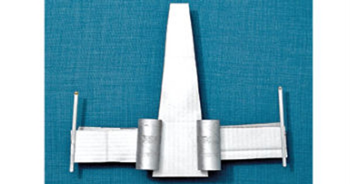 Recycled craft How to make a cardboard Xwing starfighter Today's Parent